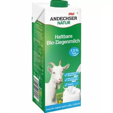 Bio kecsketej 1,5% zsírtartalmú, tartós 1000 ml