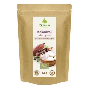 Bio perui kakaóvaj tallér 125 g