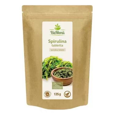 bio spirulina tabletta/kb.250 db 125 g