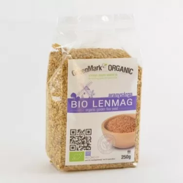 bio Lenmag aranysárga 250g