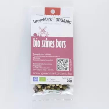 bio Színes bors, 20 g