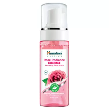Himalaya micellás habzó arclemosó bio rózsával 150ml