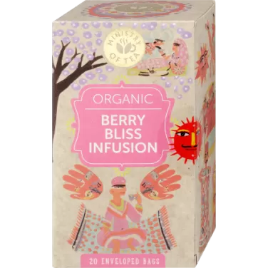 Of tea organic berry bliss infusion bio tea 30 g