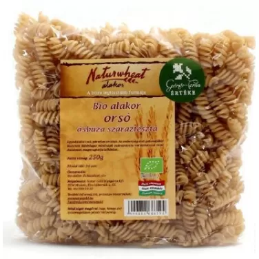 Bio alakor ősbúza orsó fehér 250 g