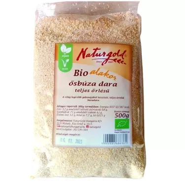 bio alakor ősbúza teljes őrlésű dara 500 g