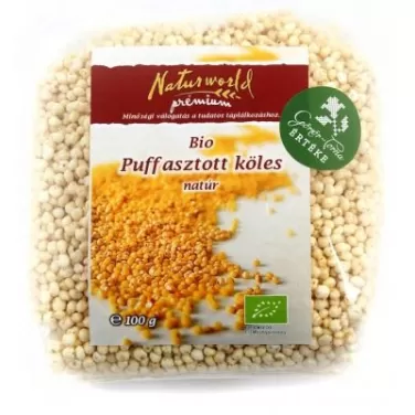 Bio puffasztott kölesgolyó natúr 100 g 100 g