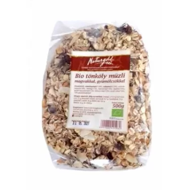 Bio tönköly müzli magvakkal, gyümölcsökkel 500 g