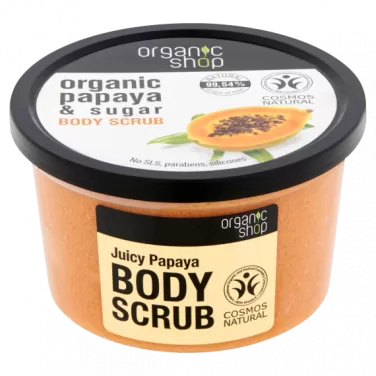 bio papaya juice bőrradír papayával és cuk 250 ml