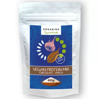 Bio csokoládé-maca vegán fehérje 400 g