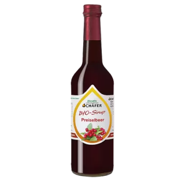 Bio vörösáfonya szörp 500 ml